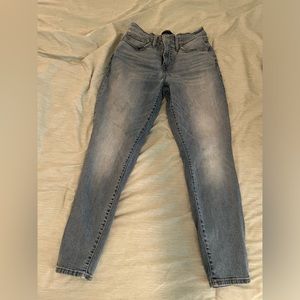 Lucky Brand Ava Mid Rise Skinny Jeans Medium Wash